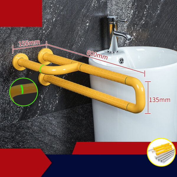 Toilet Barrier-free Toilet Grab Bar - Image 3