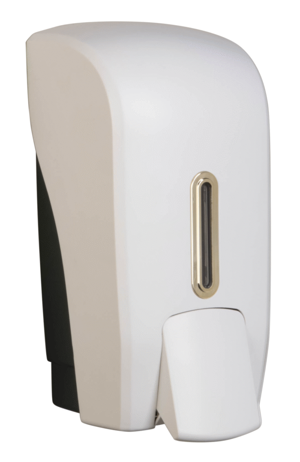 1Ltr Liquid Soap Dispenser White - Image 5