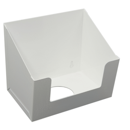 White Metal 2 Ltr Bottle Holder