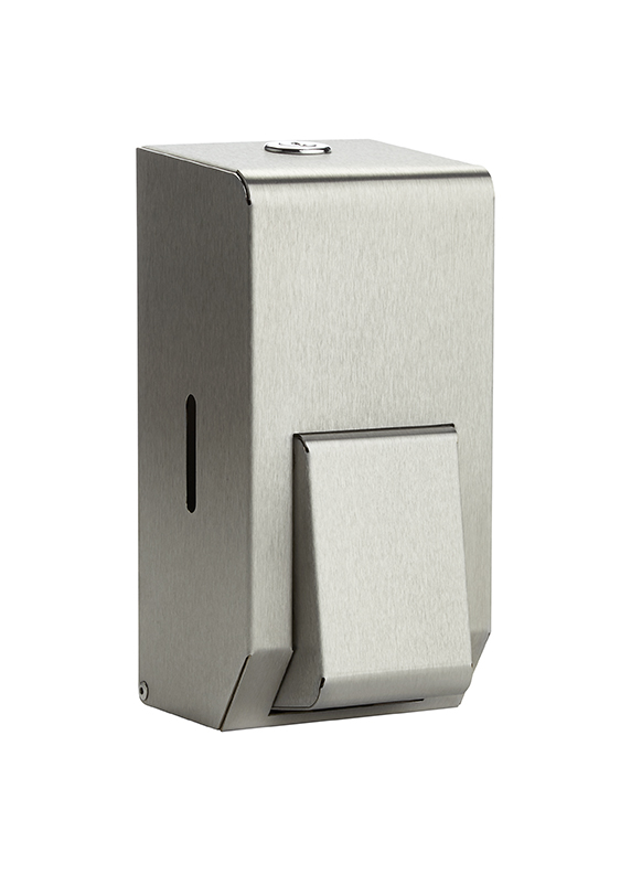 Brushed Stainless 400ml Liquid Soap Dispenser