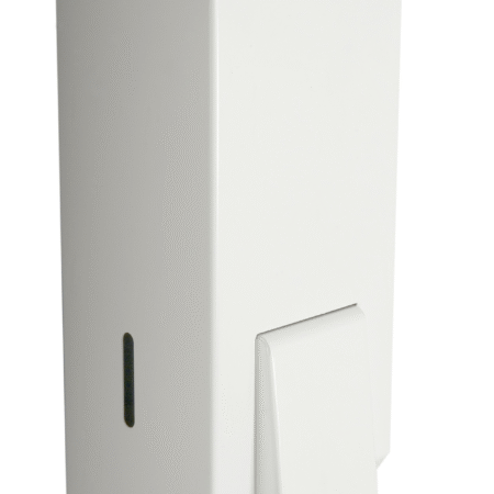 White Metal 900ml Liquid Soap Dispenser
