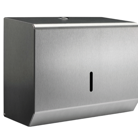 Brushed Stainless Small Hand Towel Dispenser