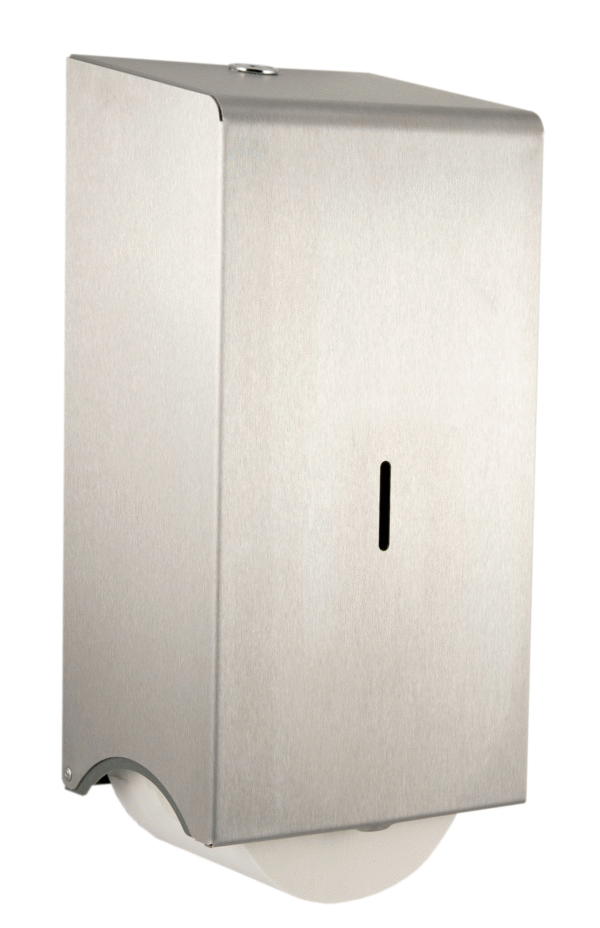 Brushed Stainless 2-Roll Dispenser