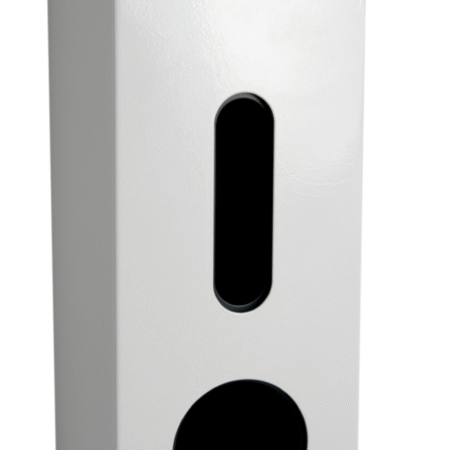 White Metal 3-Roll Dispenser