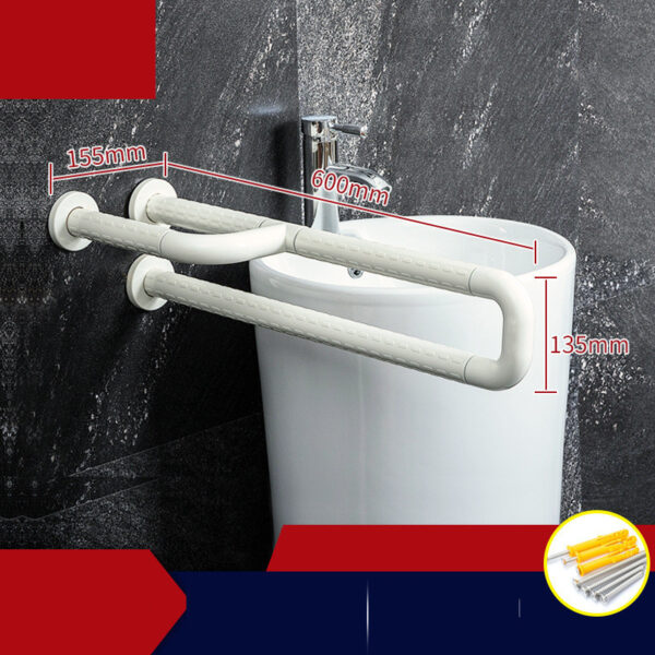 Toilet Barrier-free Toilet Grab Bar - Image 2