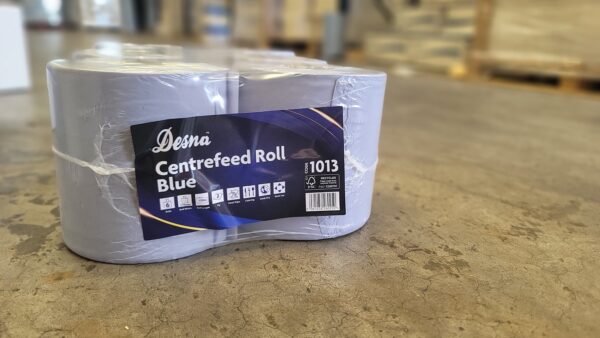 Centrefeed Rolls 2ply 150m Blue - 1 Pack - Image 2