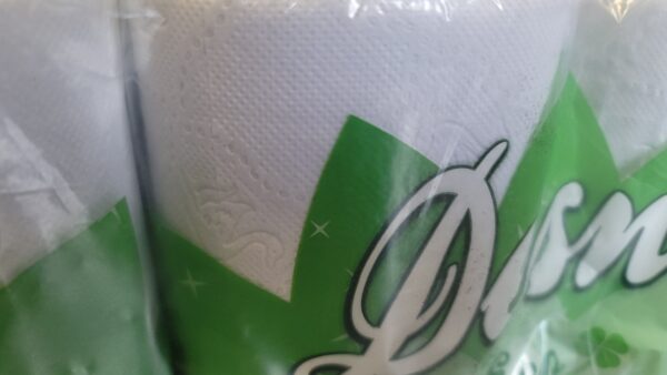 Desna Eco 320sheet 100% Recycled Toilet Rolls - 4 Rolls - Image 3