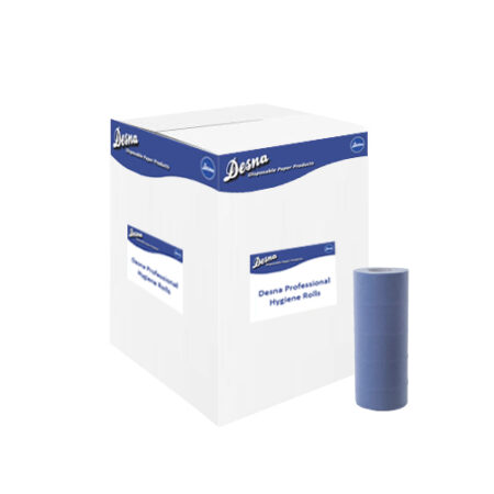 Hygiene Rolls 10 inch Blue - 24 Pack