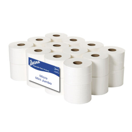 Micro Mini Jumbo Toilet Tissue 2ply – 24 Pack