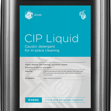 Evans – CIP Caustic Based Liquid Detergent – 25 litre