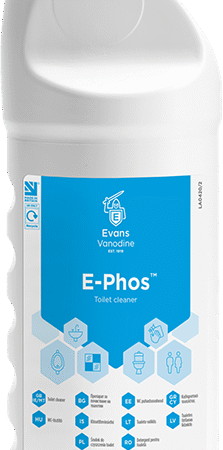 Evans E-PHOS Multi Surface Acid Cleaner – 6 x 1 litre