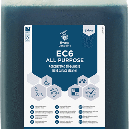 Evans EC6 ALL PURPOSE Hard Surface Cleaner 5 litre