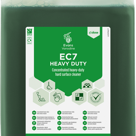 Evans EC7 HEAVY DUTY Hard Surface Cleaner 5 litre