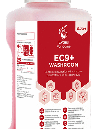 Evans EC9 Washroom Cleaner & Descaler 1 litre