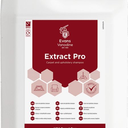 Evans EXTRACT PRO Carpet Shampoo 5 litre