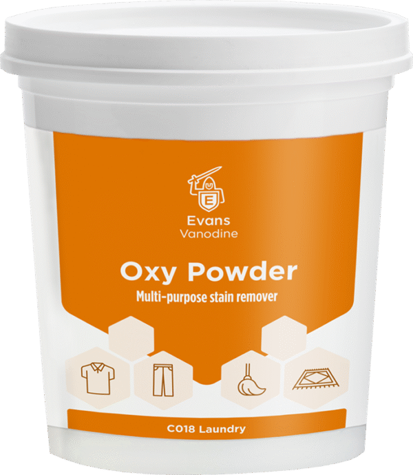 Evans OXY POWDER Multi Purpose Stain Remover – 6 x 1kg