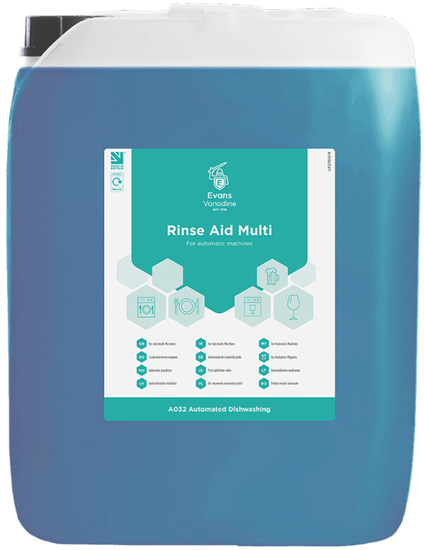 Evans Rinse Aid Multi -20 Litre