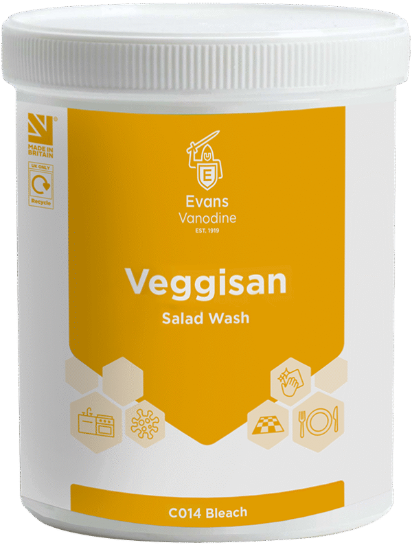 Evans – VEGGISAN Disinfection Tablets – Tub 200
